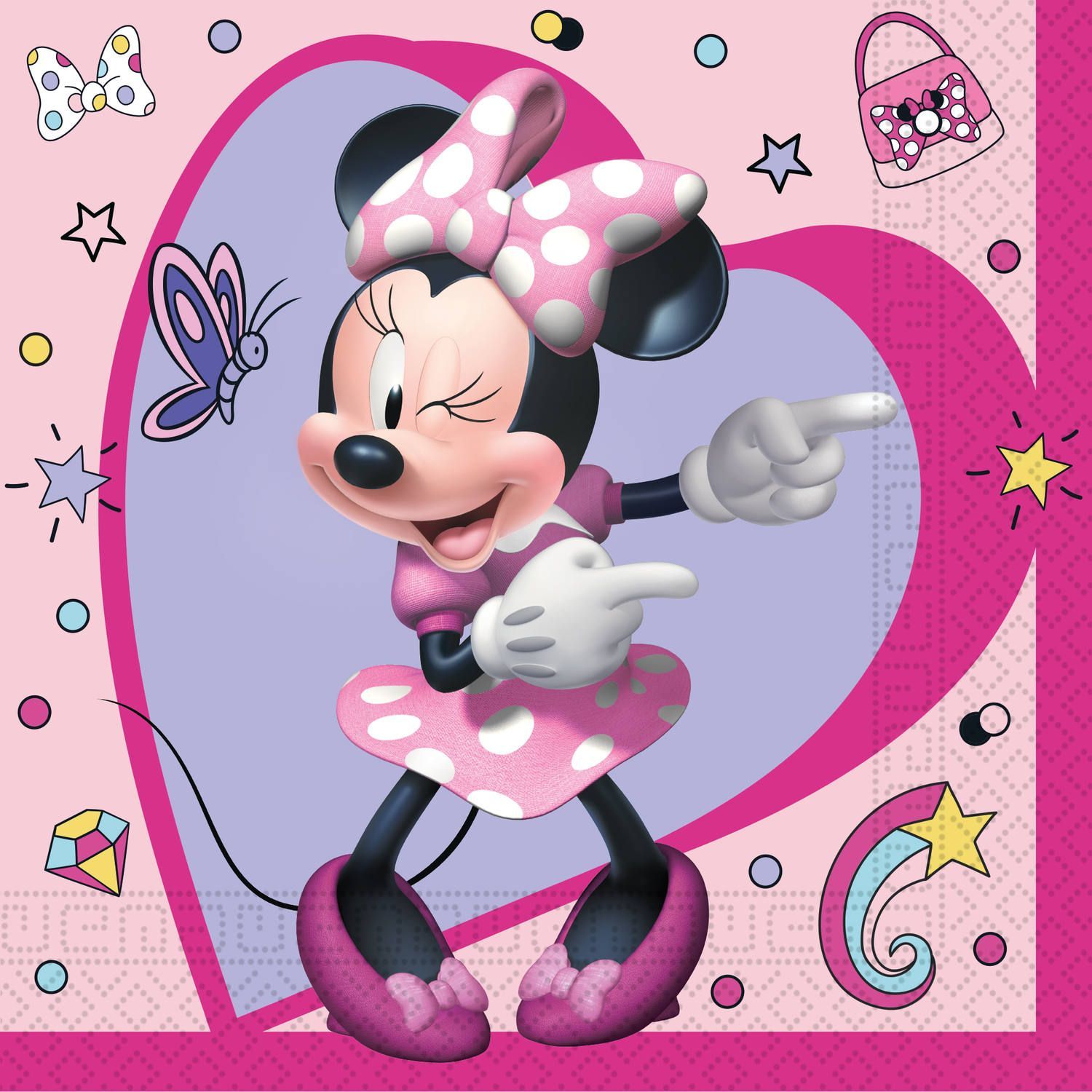 Minnie Mouse servetten