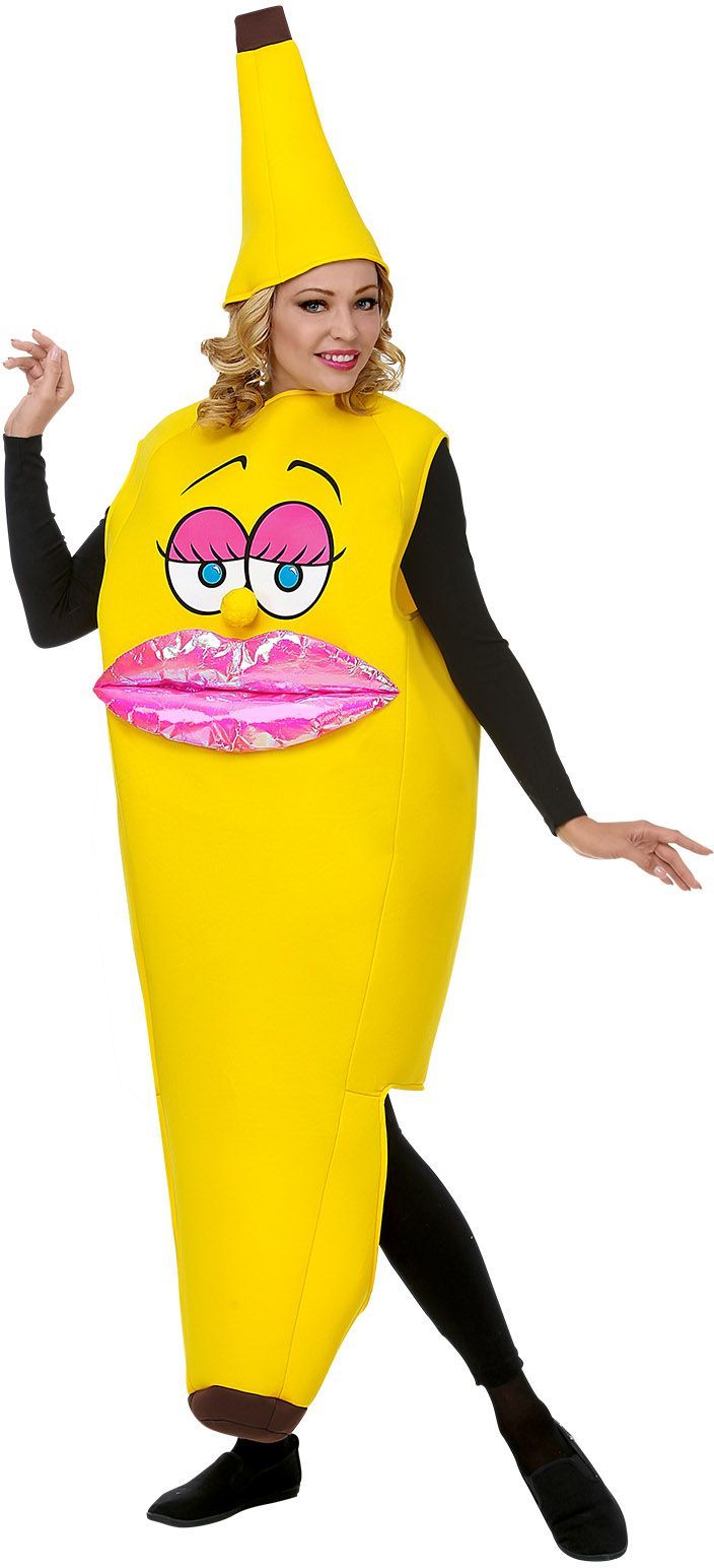 Miss. bananen kostuum