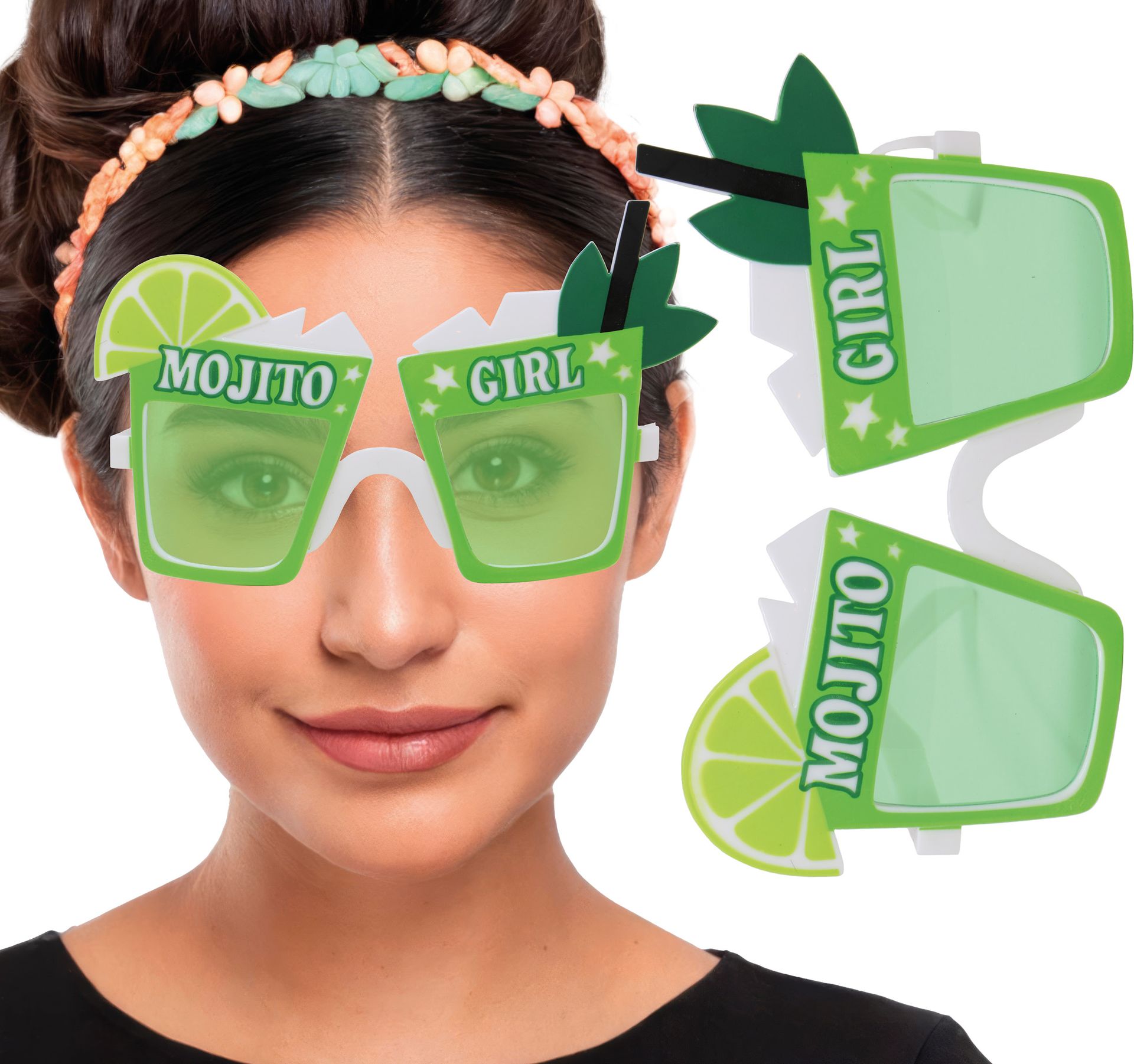 Mojito Girl Zonnebril Groen