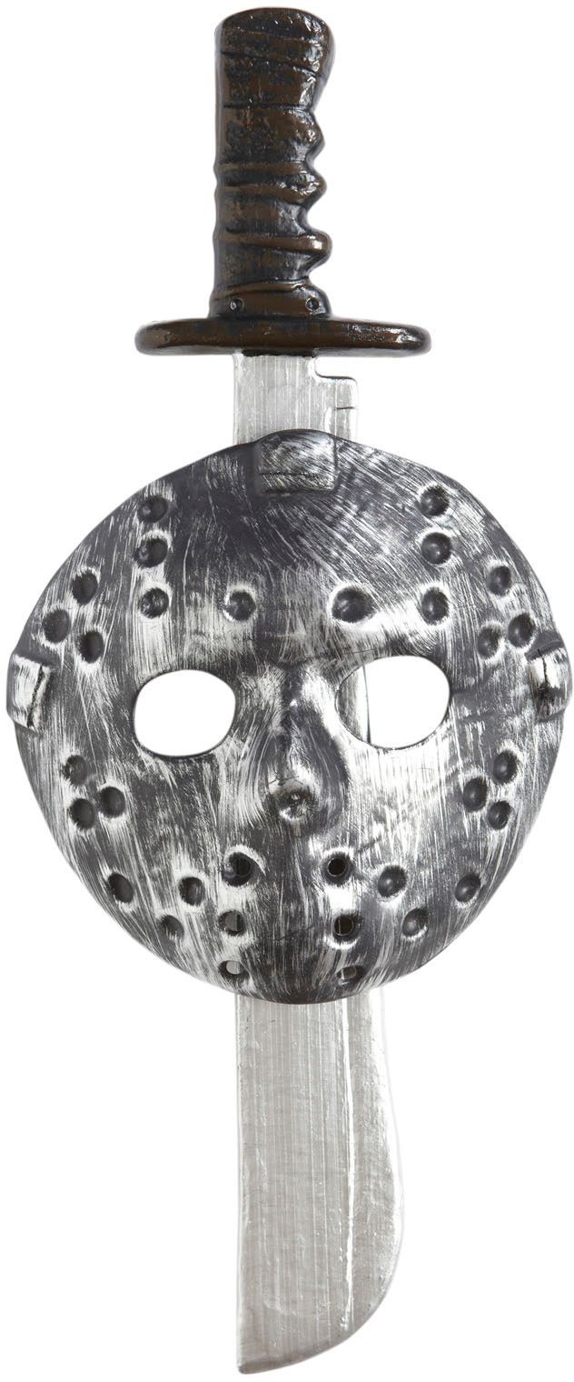 Moordenaar masker met machete