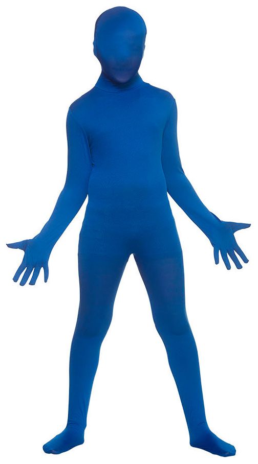 Morphsuit blauw kind