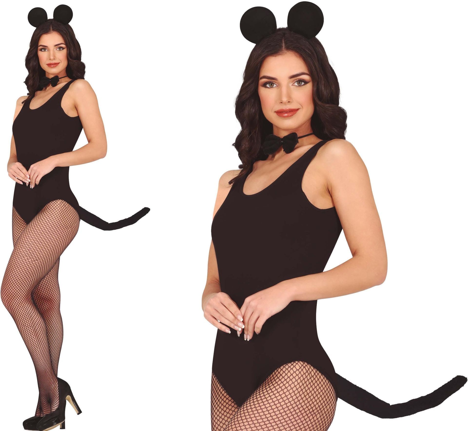 Muis Outfit Set Zwart Dames