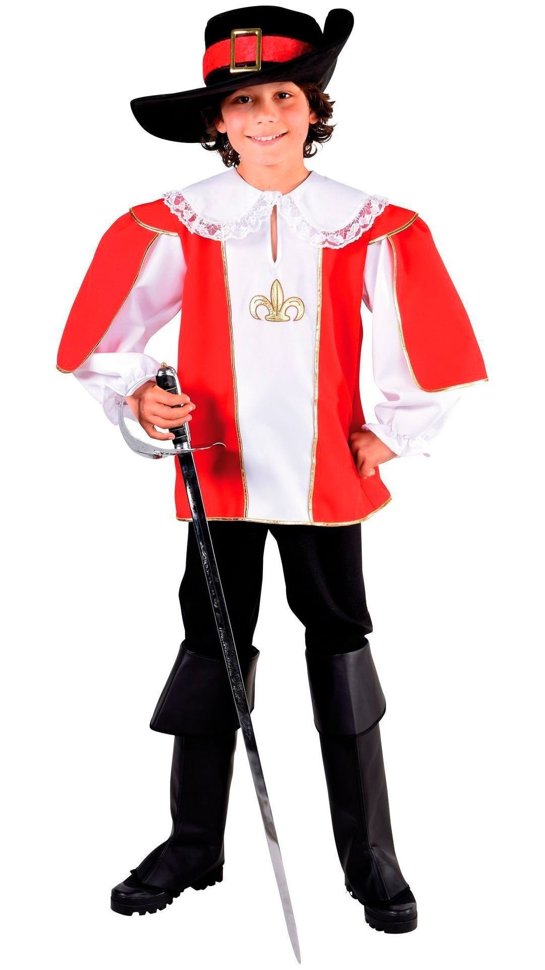 Musketier outfit jongen