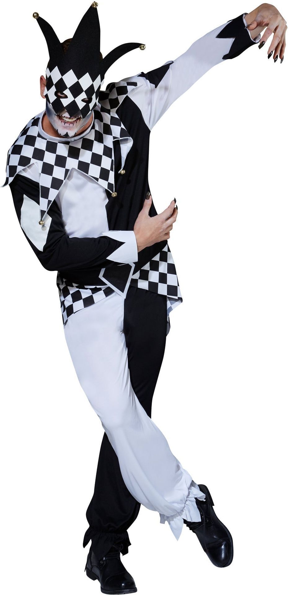 Narren Kostuum met Masker Halloween