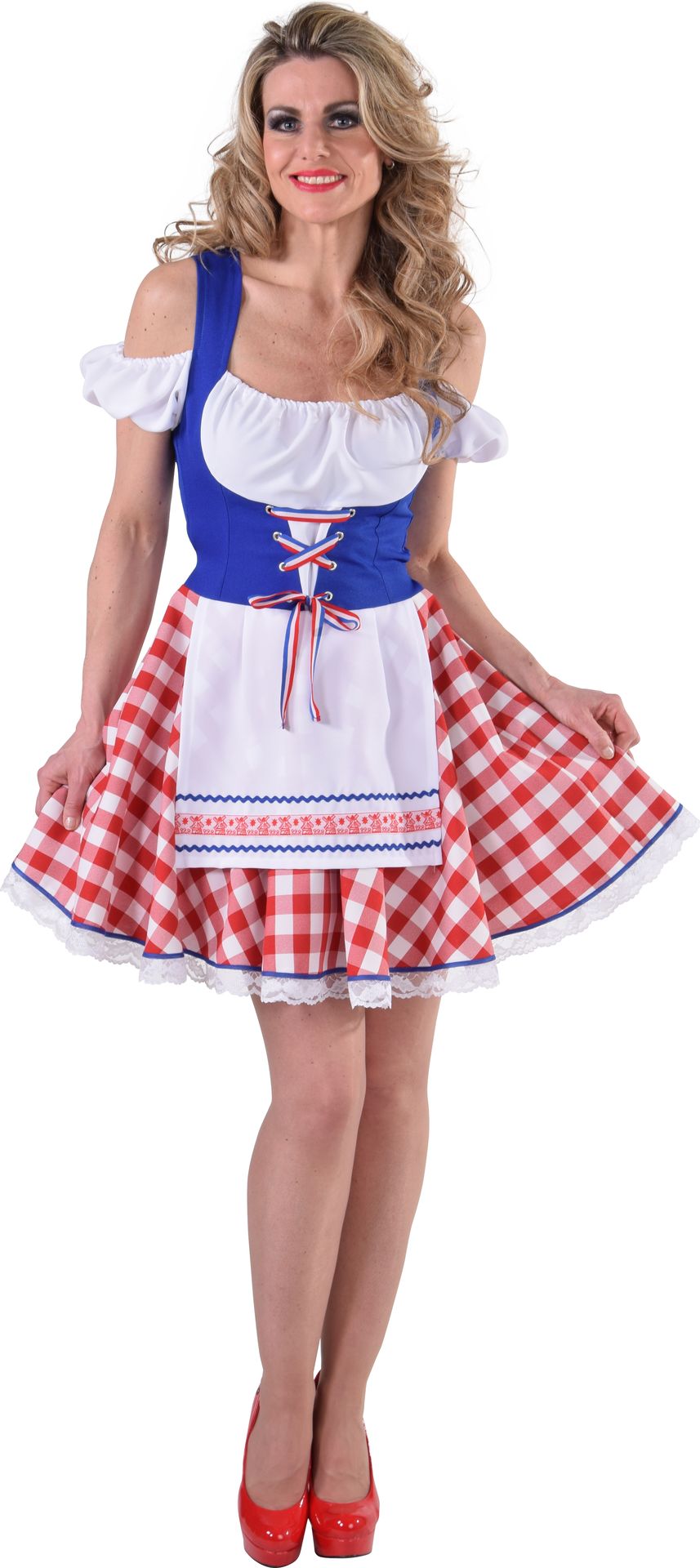 Nederlandse vrouw dirndl