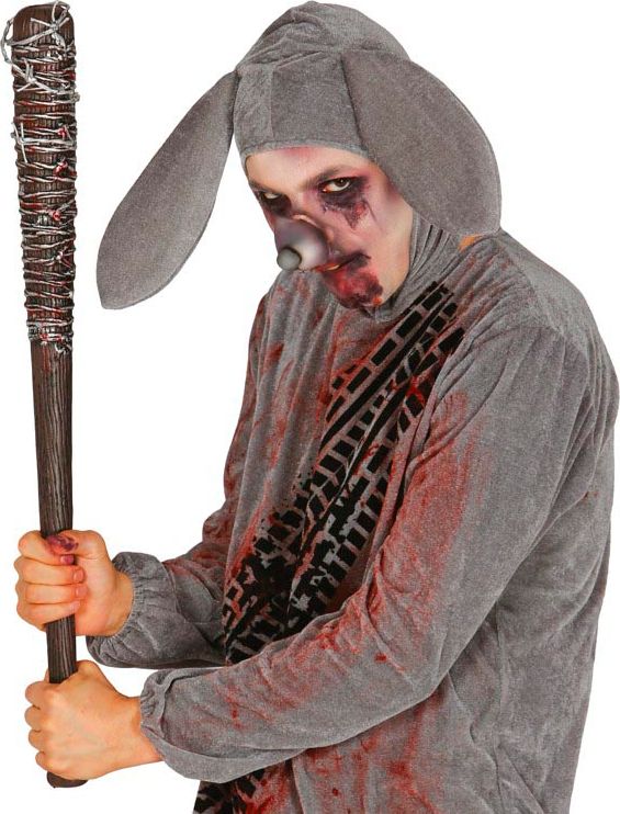 Negan honkbalknuppel prikkeldraad