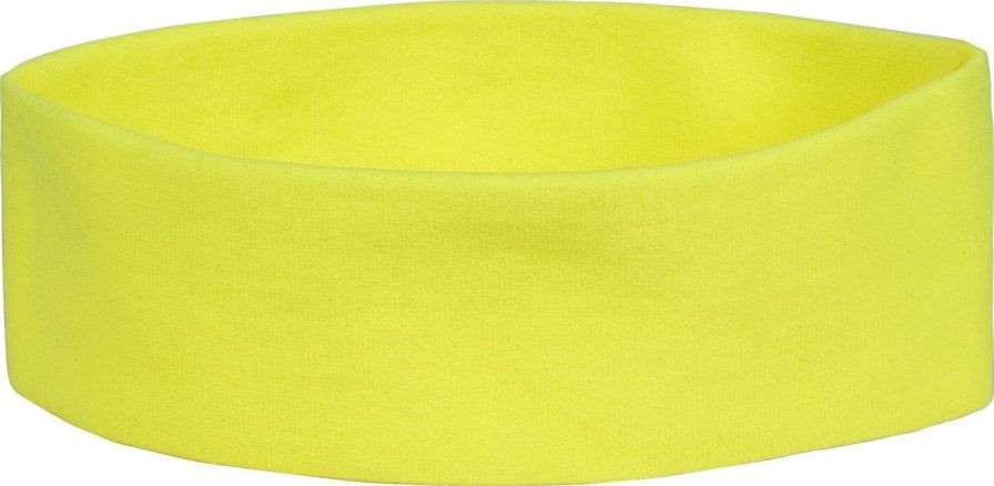 Neon gele retro hoofdband