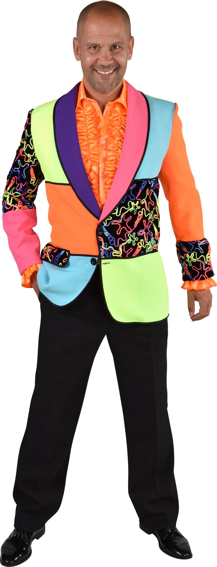 Neon jasje heren