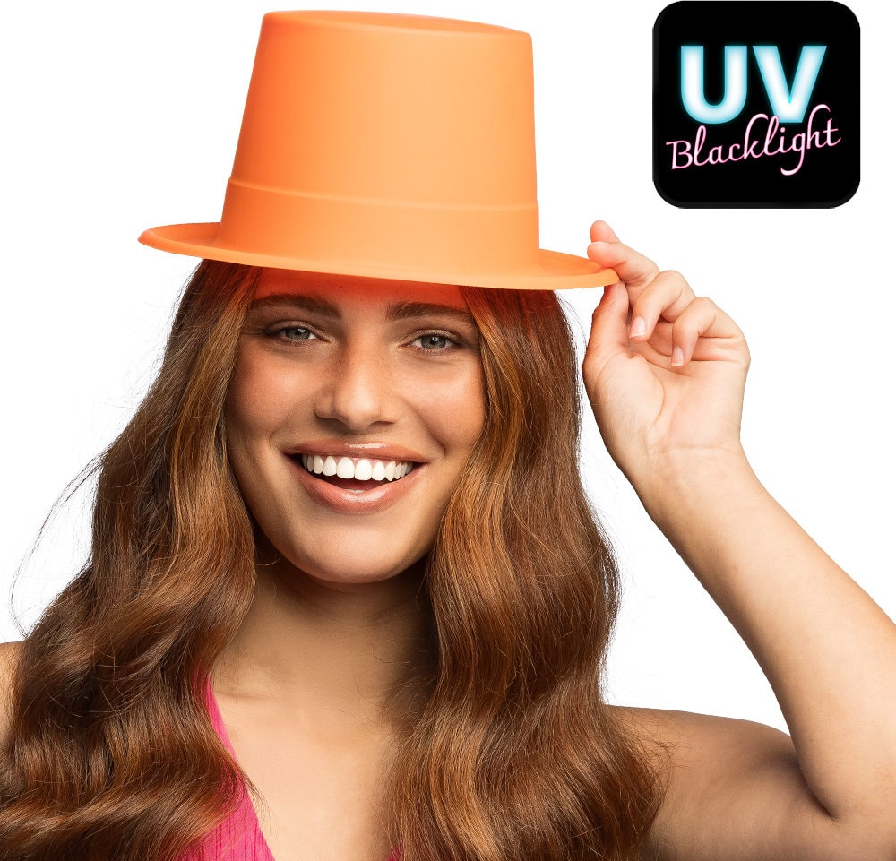 Neon Oranje Holland Hoed