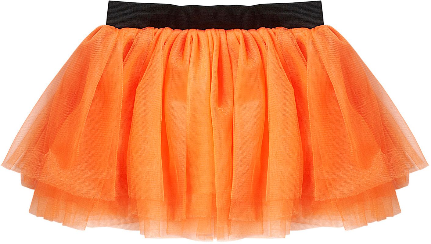 Neon rokje oranje