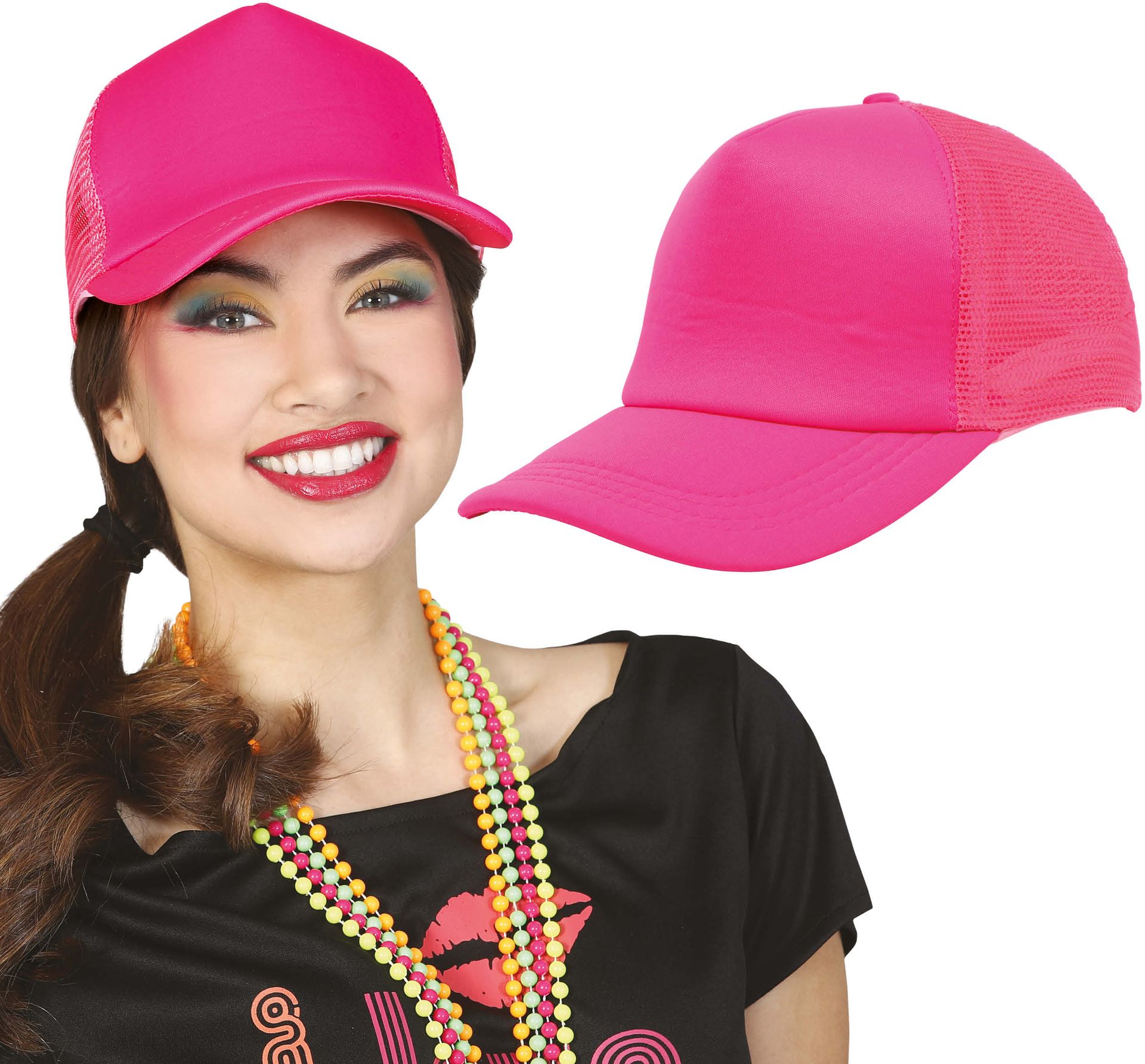 Neon Roze 80's Pet