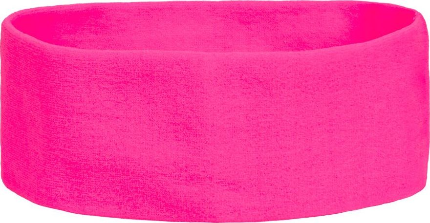 Neon roze retro hoofdband