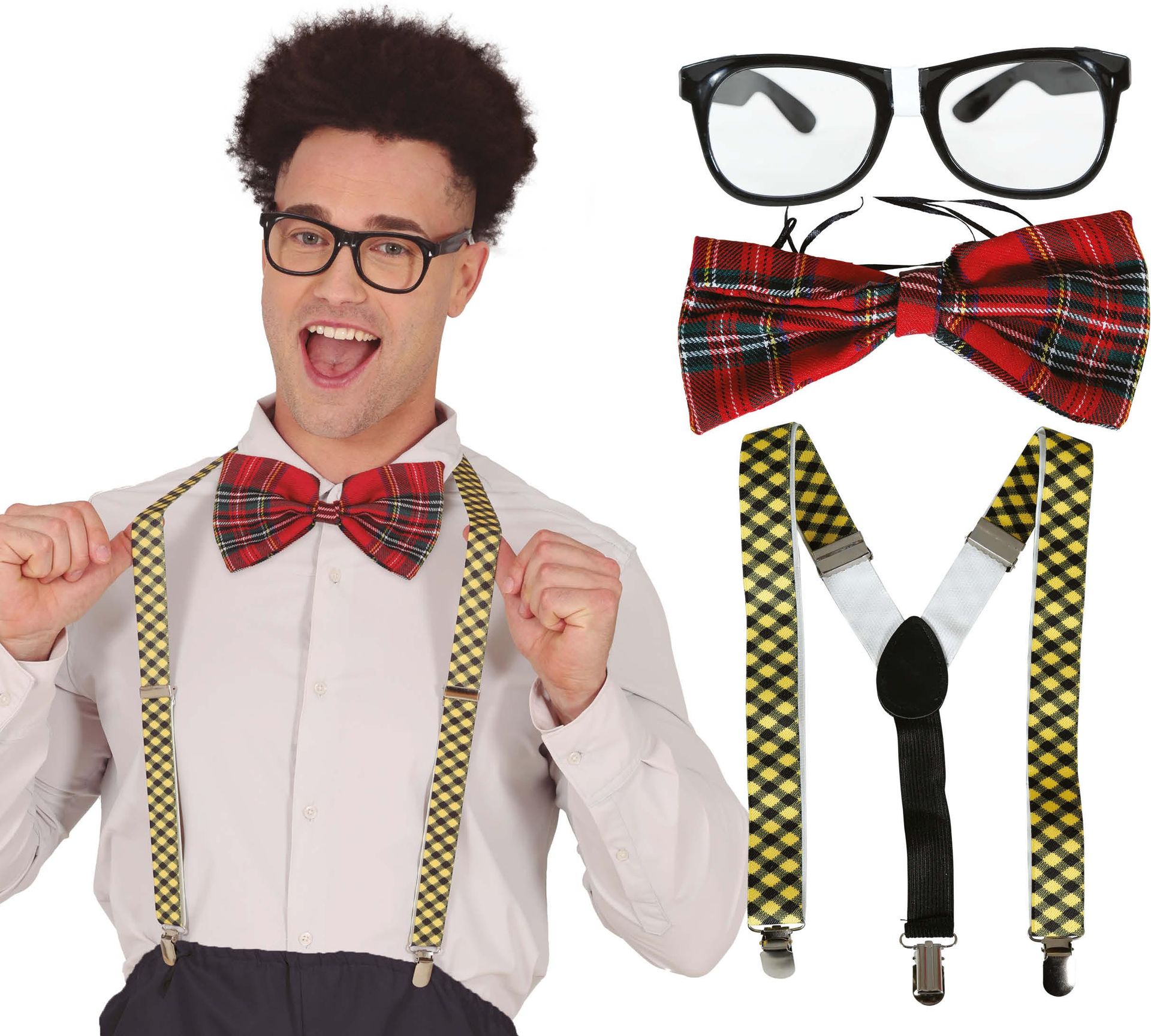Nerd Accessoireset 3-delig