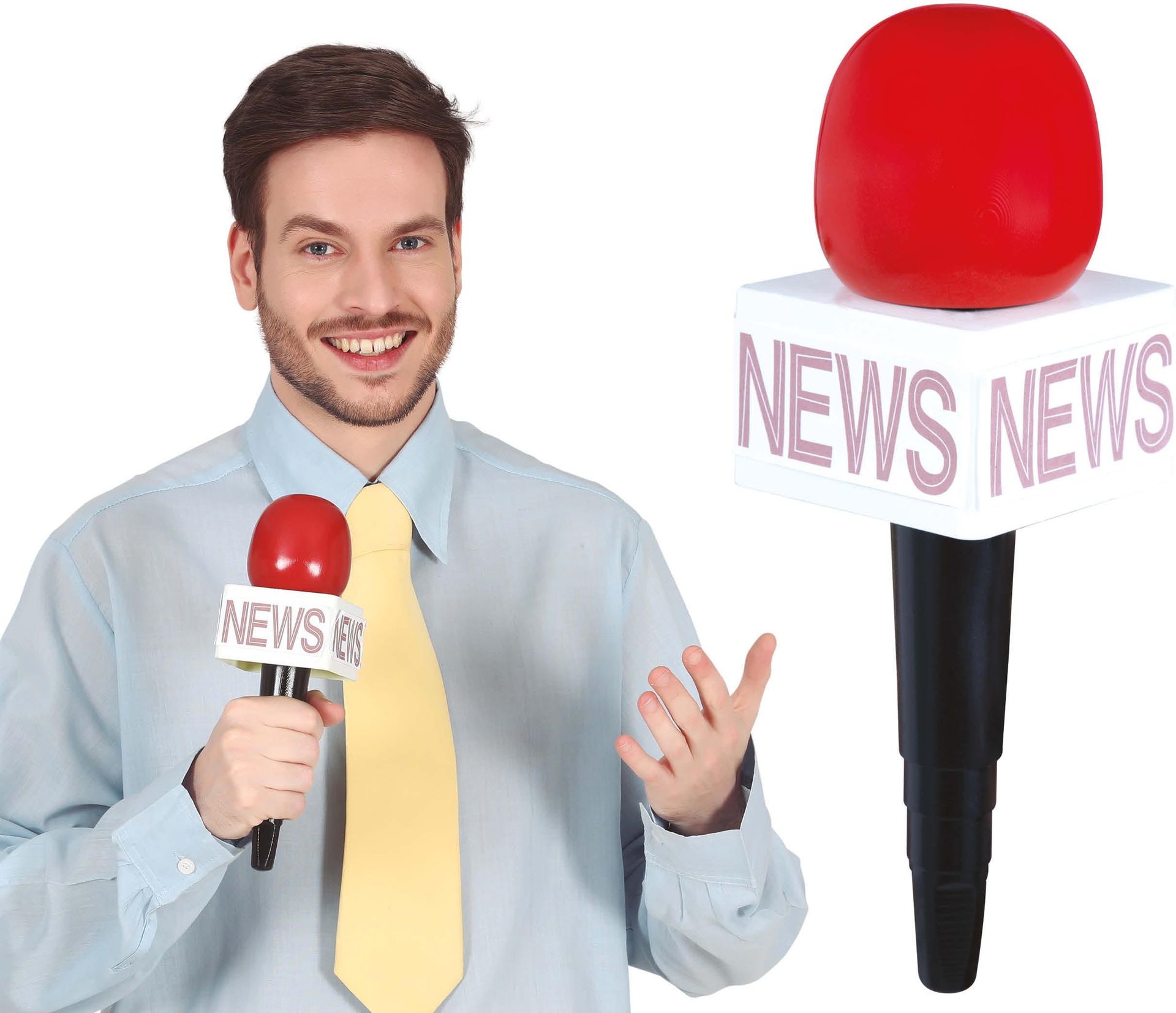 Niews Presentator Nep Microfoon