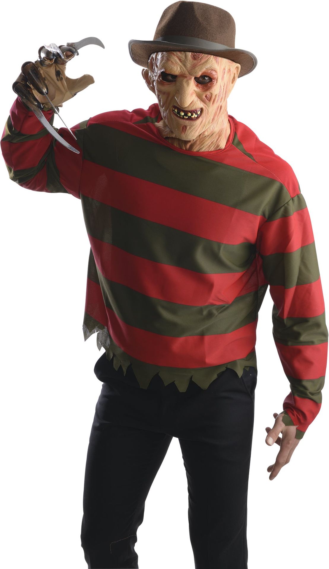 Nightmare on Elm Street Freddy Krueger Outfit Heren Halloween