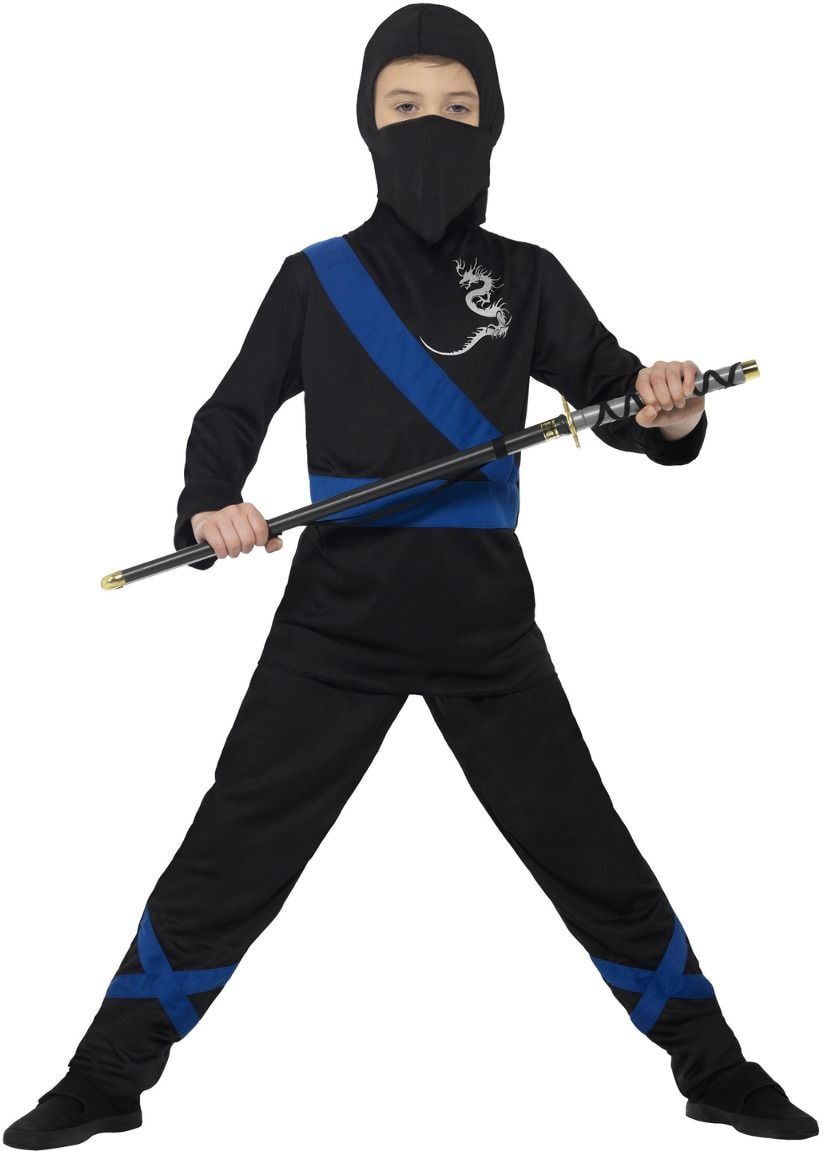 Ninja assassin jongens kostuum