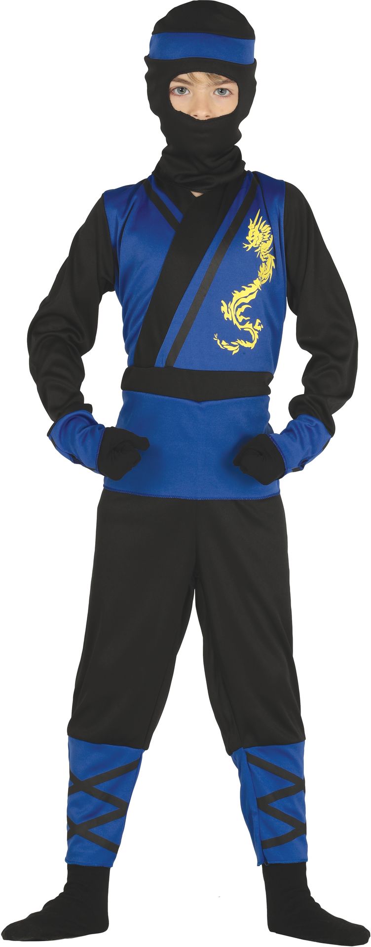 Ninja jumpsuit blauw