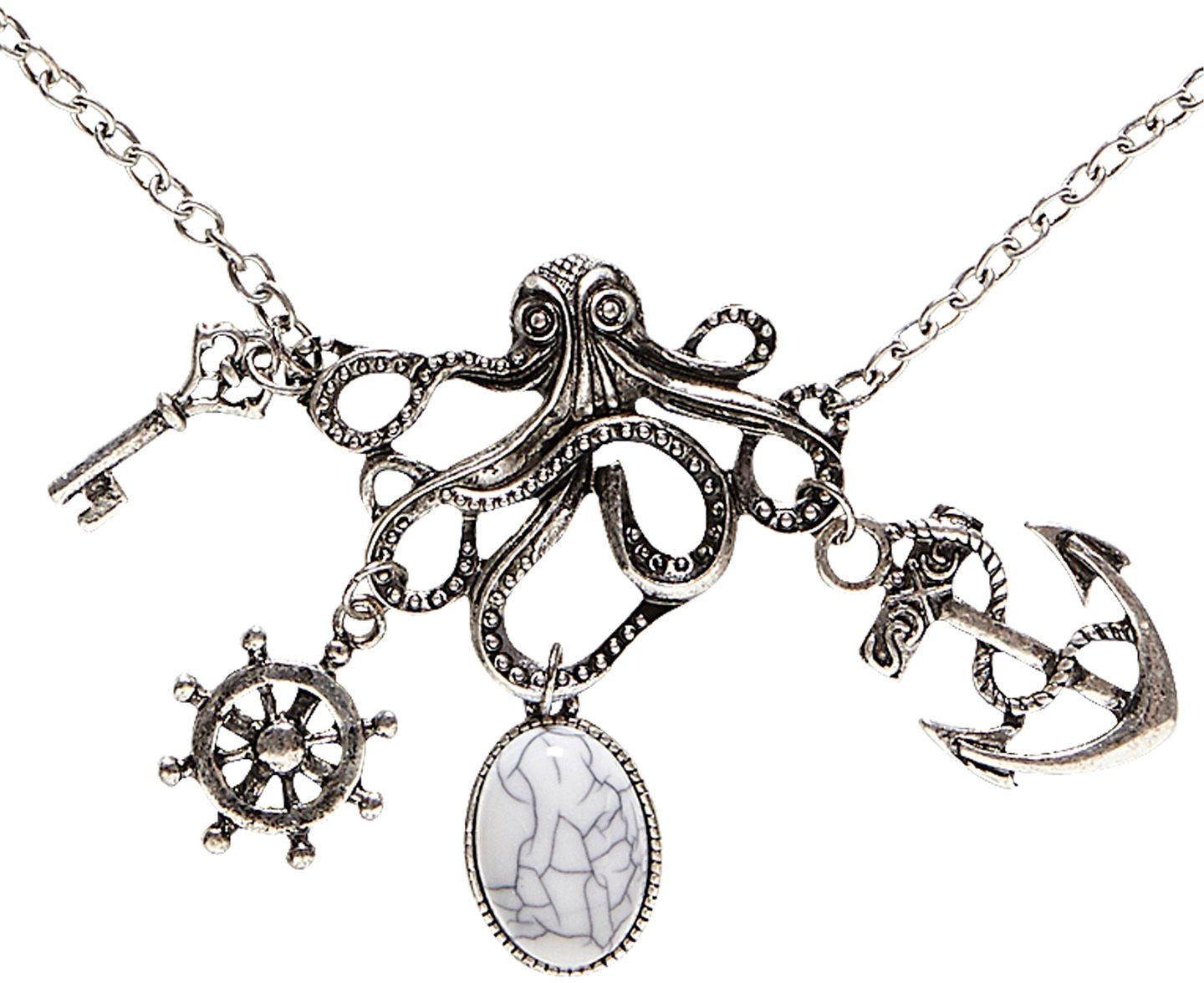 Octopus piraten ketting