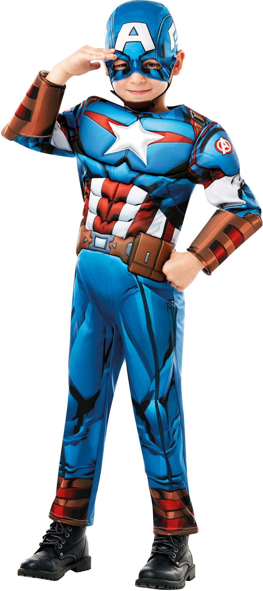 Officieel Captain America Outfit Jongens