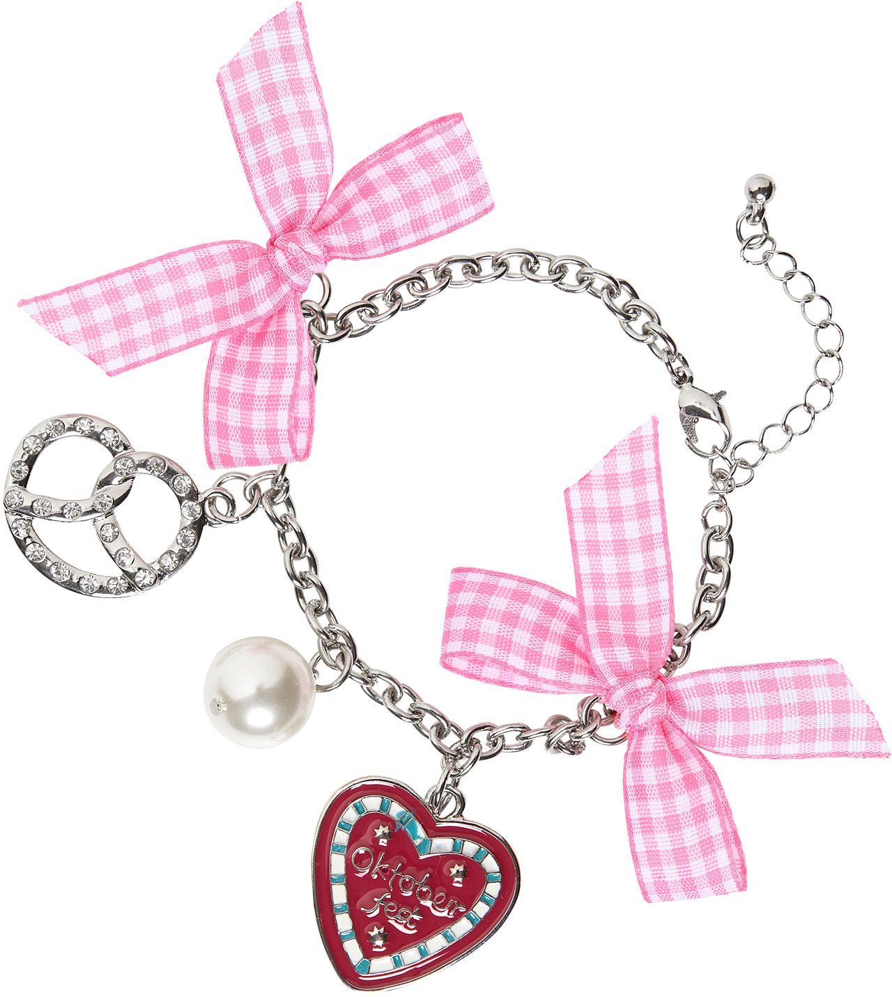 Oktoberfest armband roze