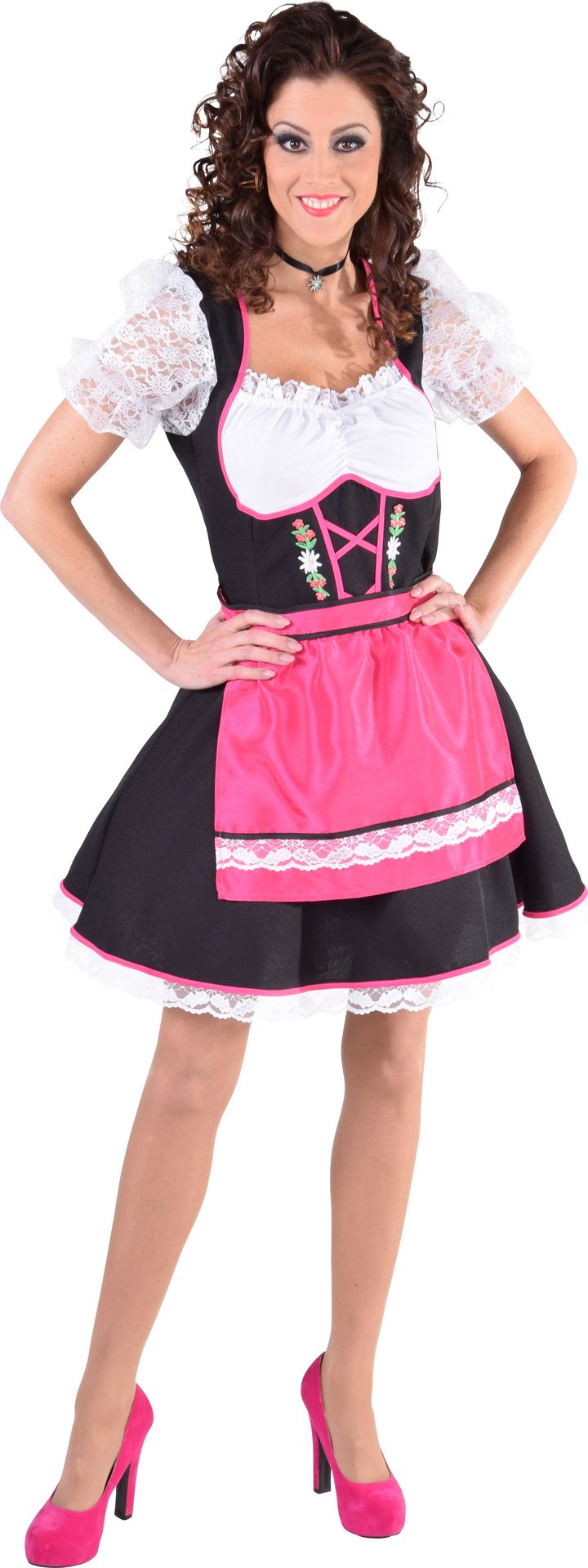 Oktoberfest drindl roze