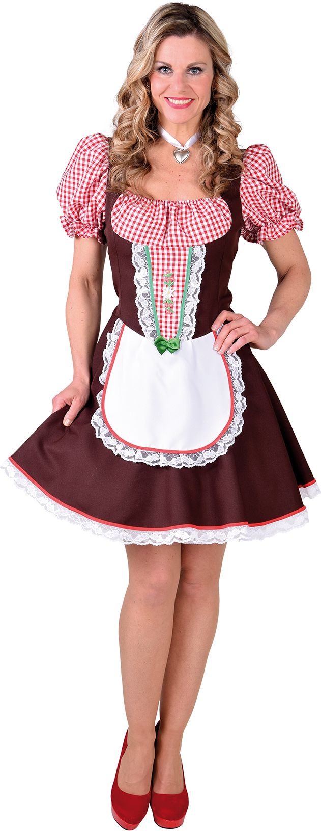 Oktoberfest jurkje bruin