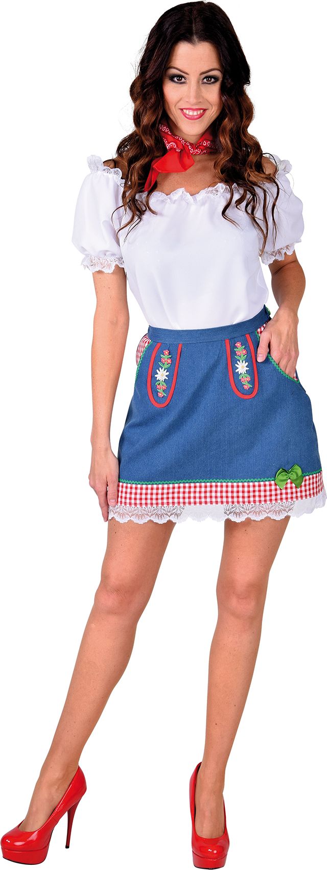 Oktoberfest mini rok vrouwen