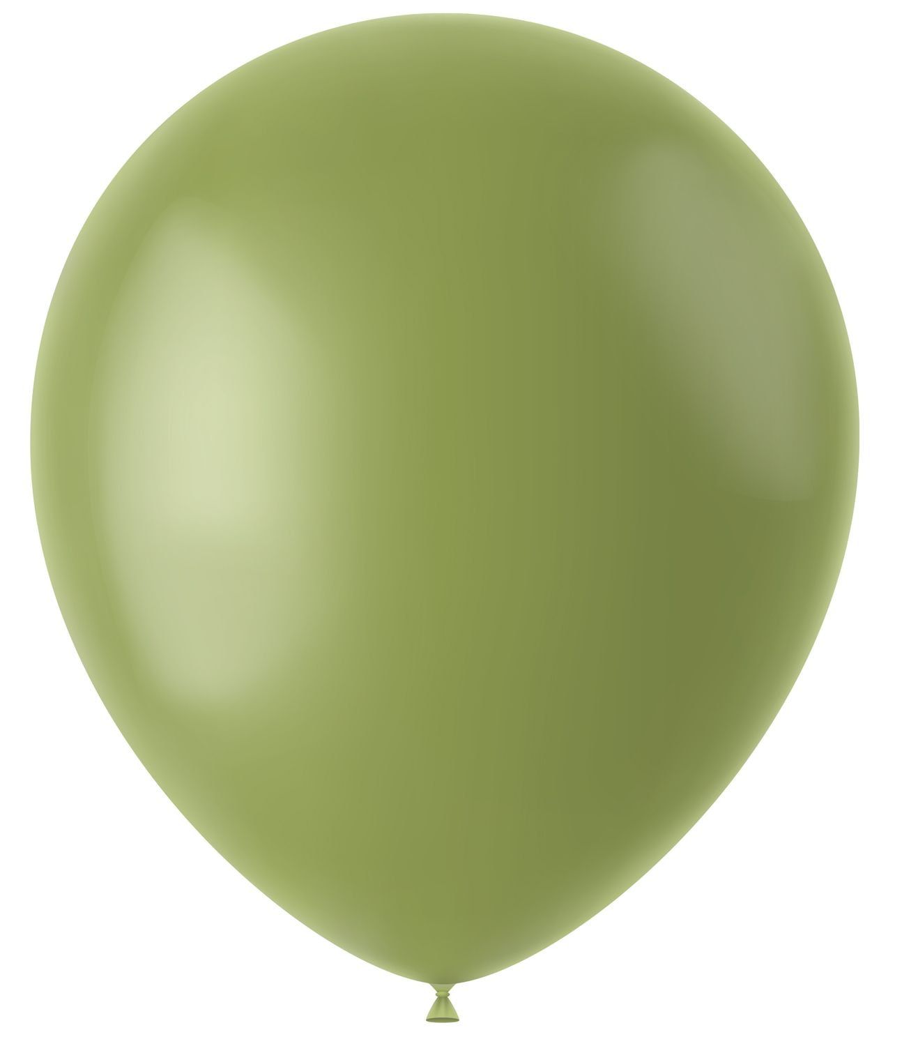 Olijf groene ballonnen matte kleur