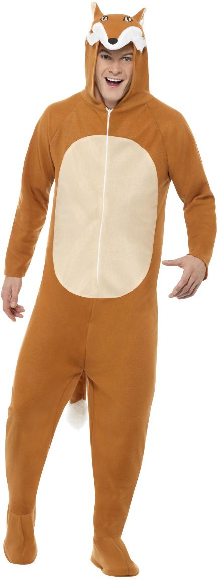 Onesie bruin vos