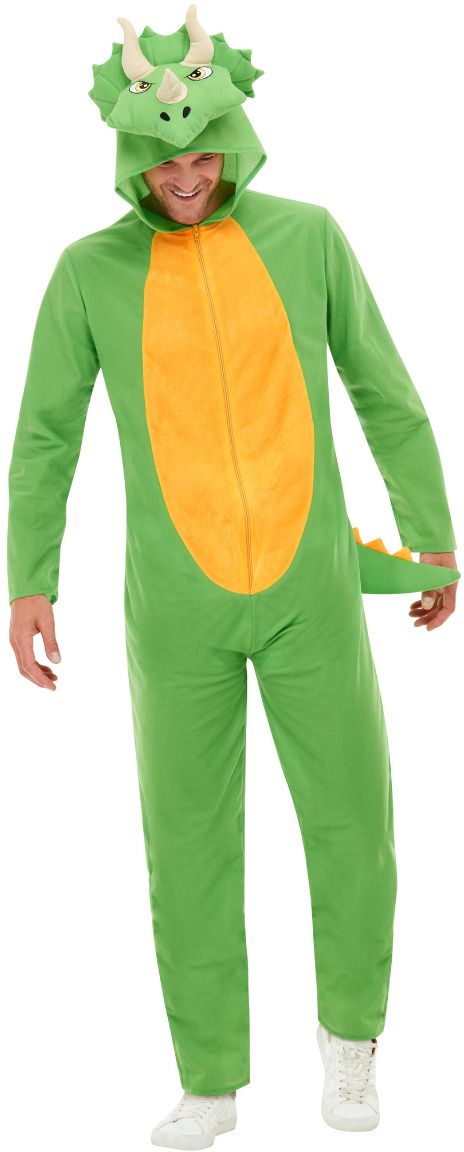 Onesie dinosaurus groen