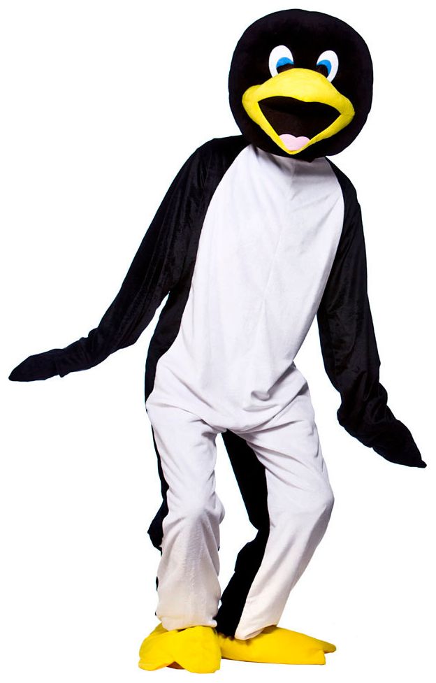 Onesie pinguin mascotte