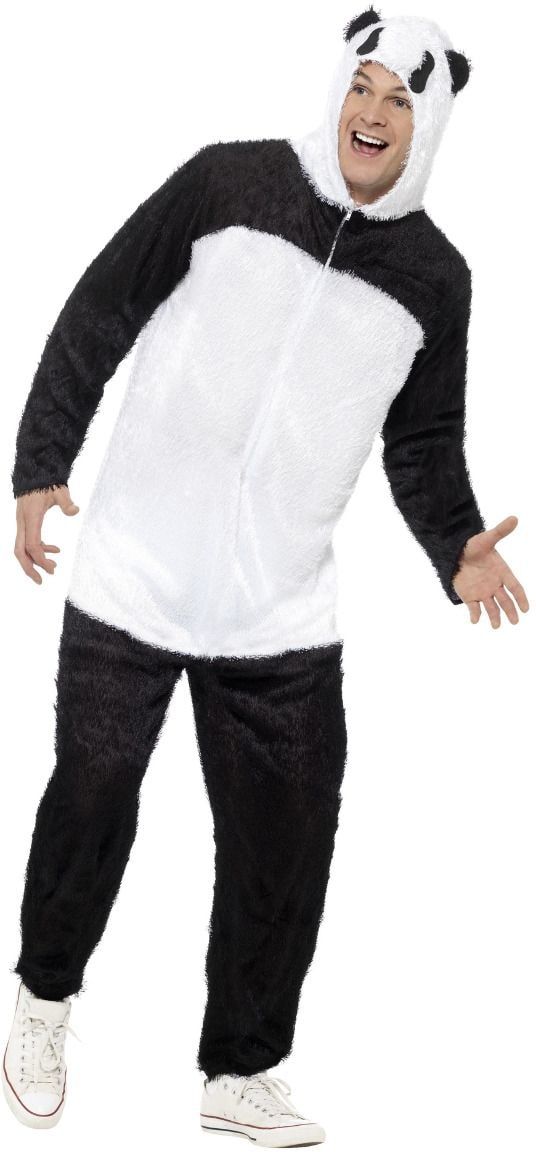 Onesie zwart wit panda