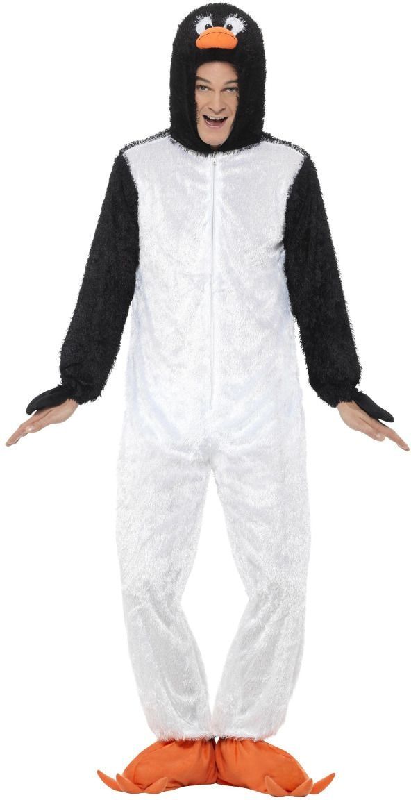 Onesie zwart wit pinguin