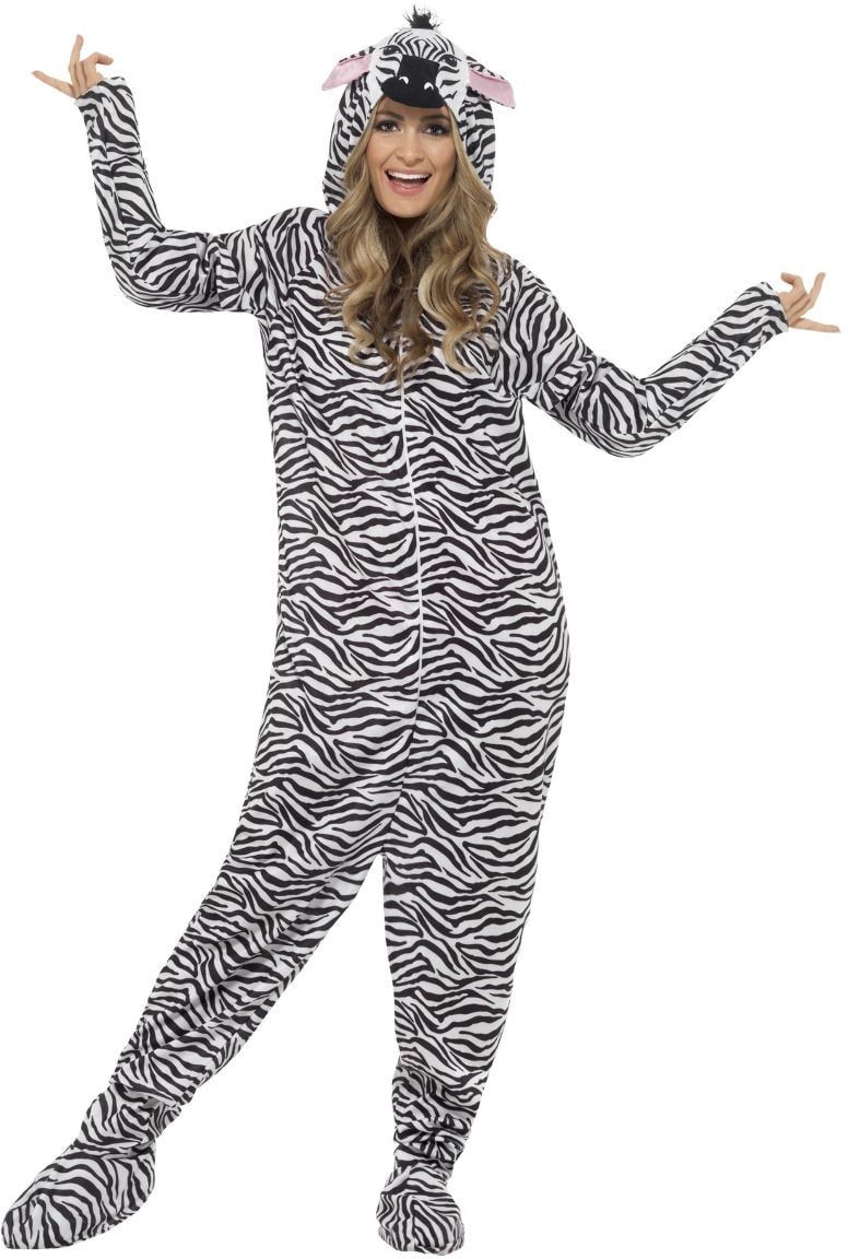 Onesie zwart wit zebra