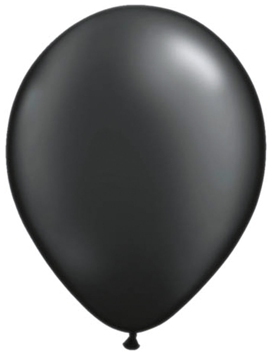 Onyx zwarte ballonnen 100 stuks 30cm