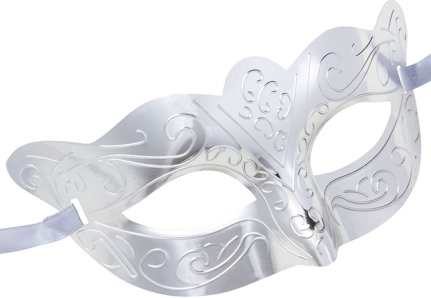 Oogmasker zilver