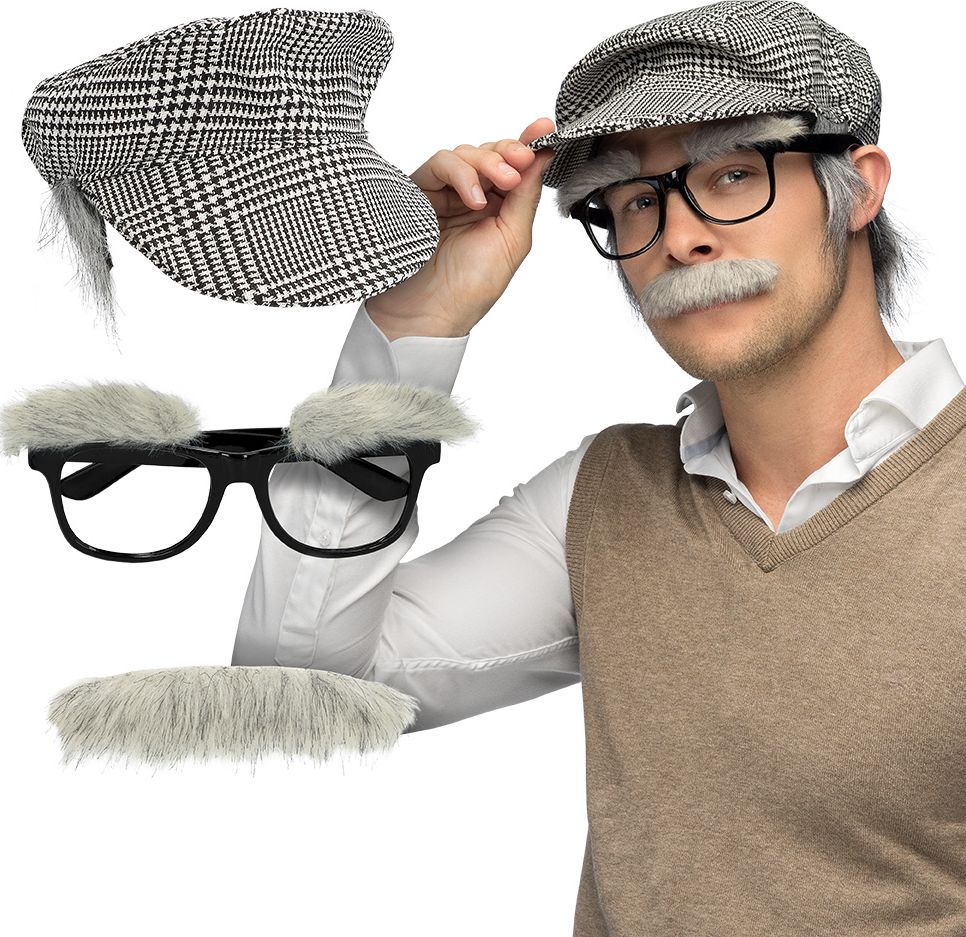 Opa Abraham Accessoireset 3-Delig