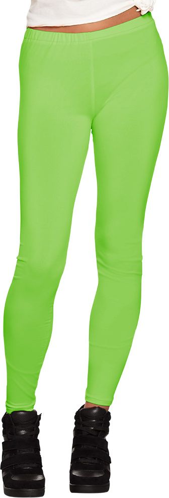 Opaque legging neon groen