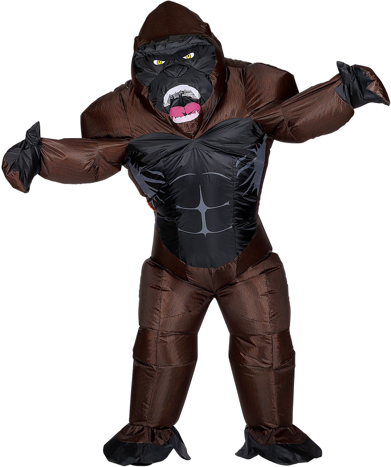 Opblaasbare gorilla outfit