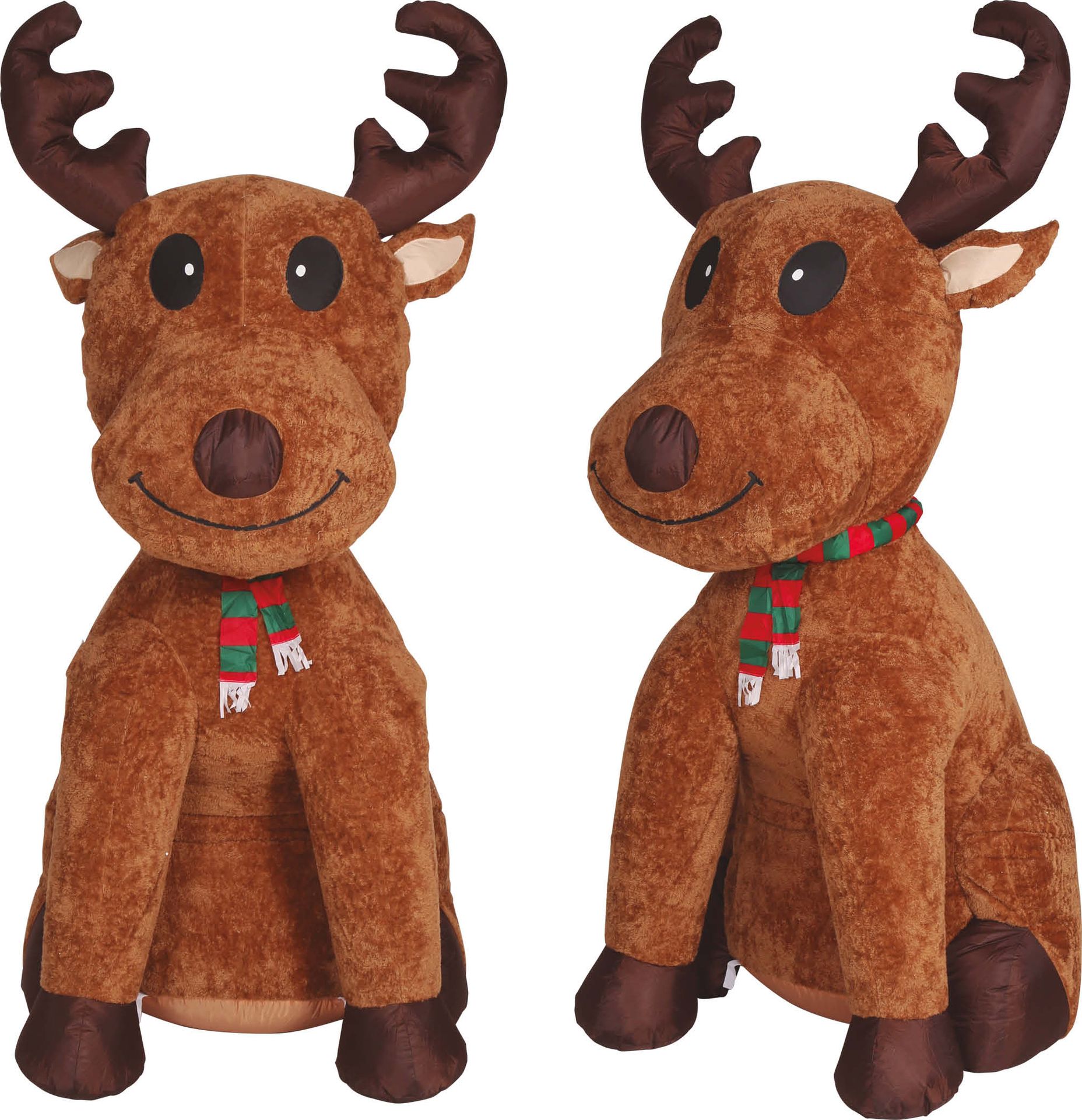 Opblaasbare rudolf rendier kerst decoratie