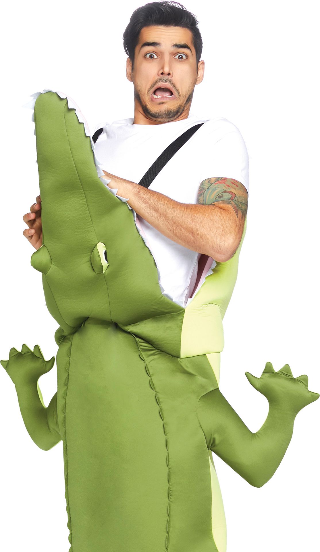 Opgegeten door Alligator pak
