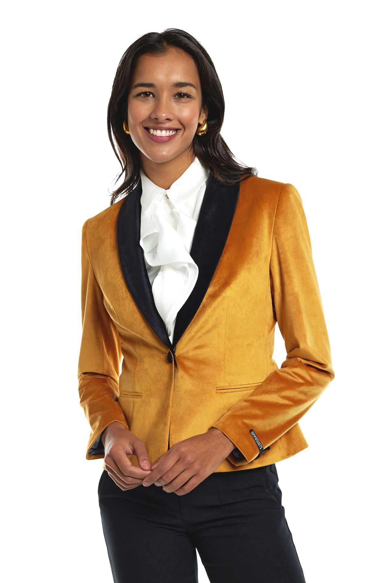 Opposuits Deluxe Women's Colbert Dinner Jacket - Goud