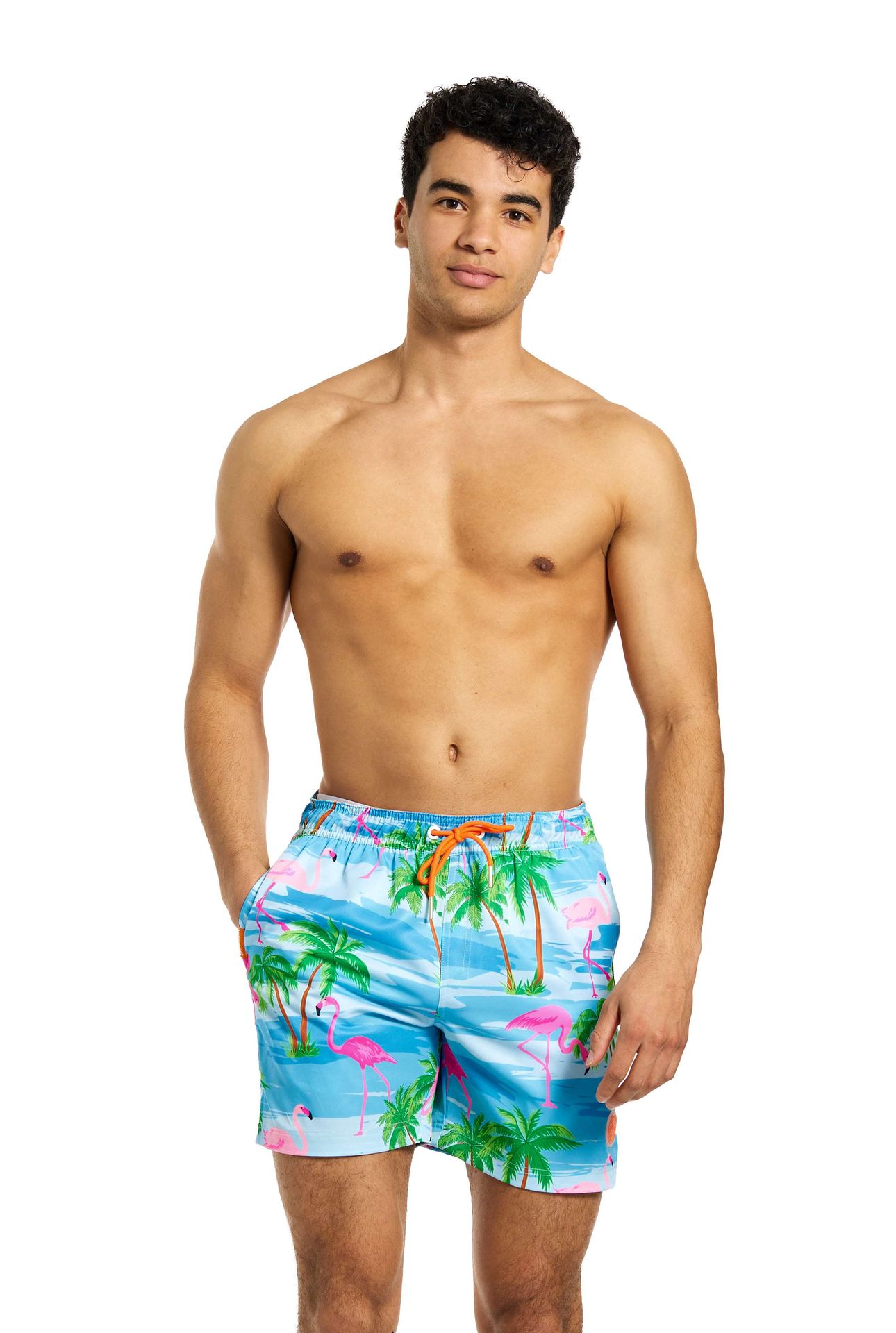 Opposuits Men's Zwembroek Flaminguy