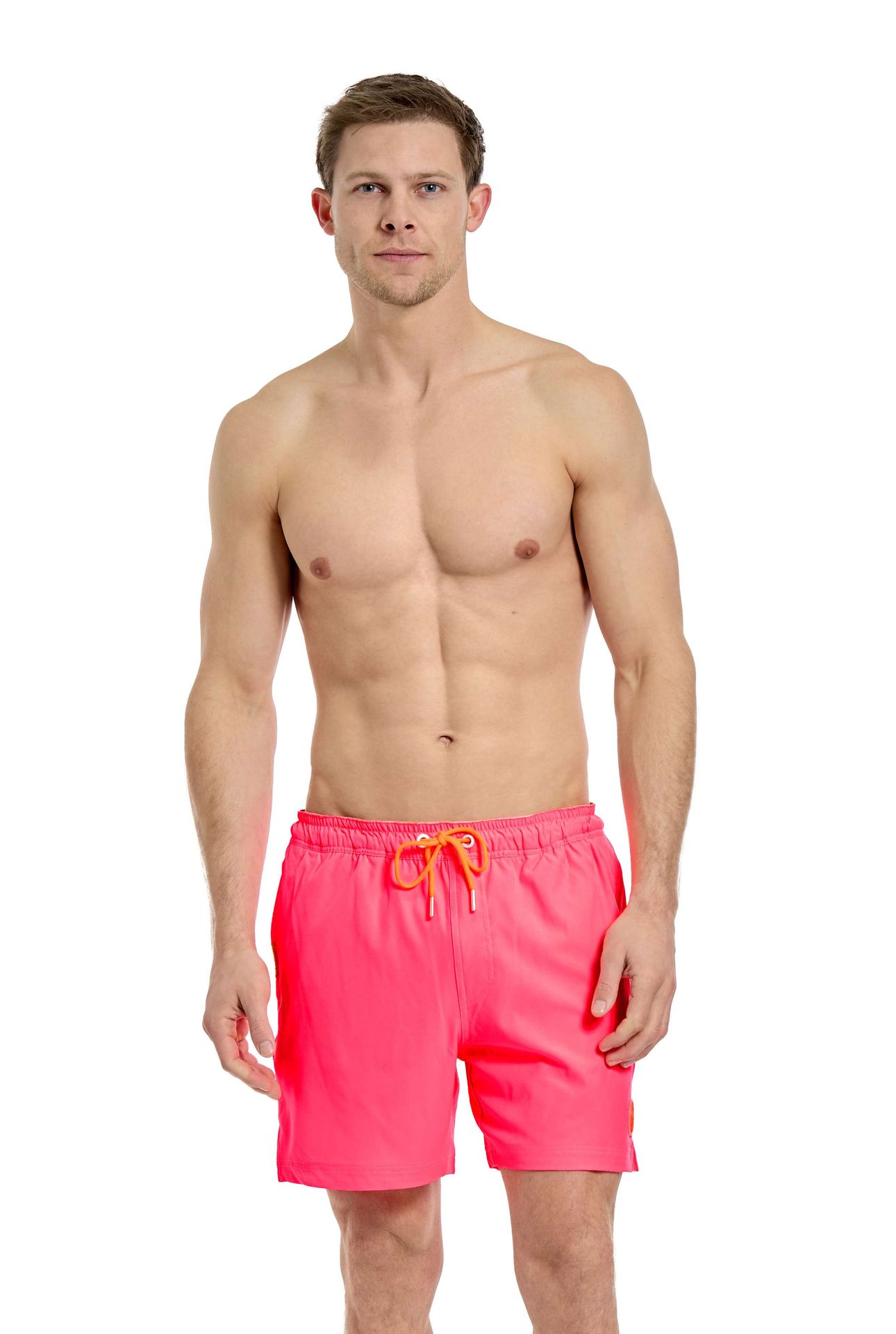 Opposuits Men's Zwembroek Neon Pink Power