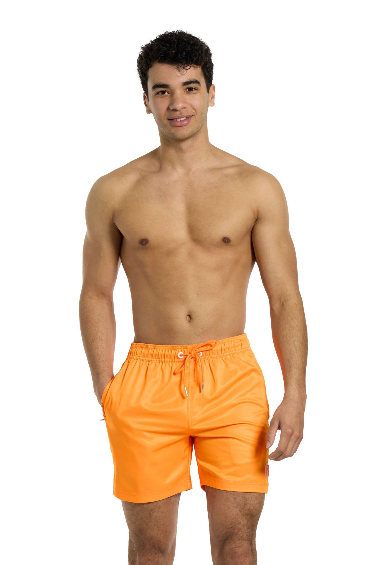 Opposuits Men's Zwembroek Neon Vivid Oranje