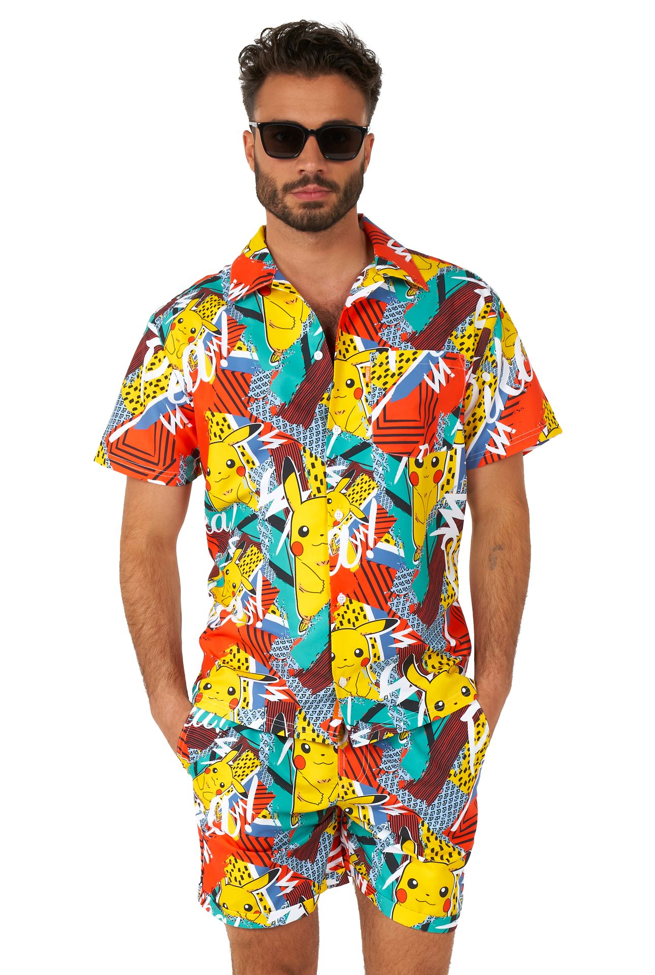 Opposuits Pika Pikachu beach combo pak