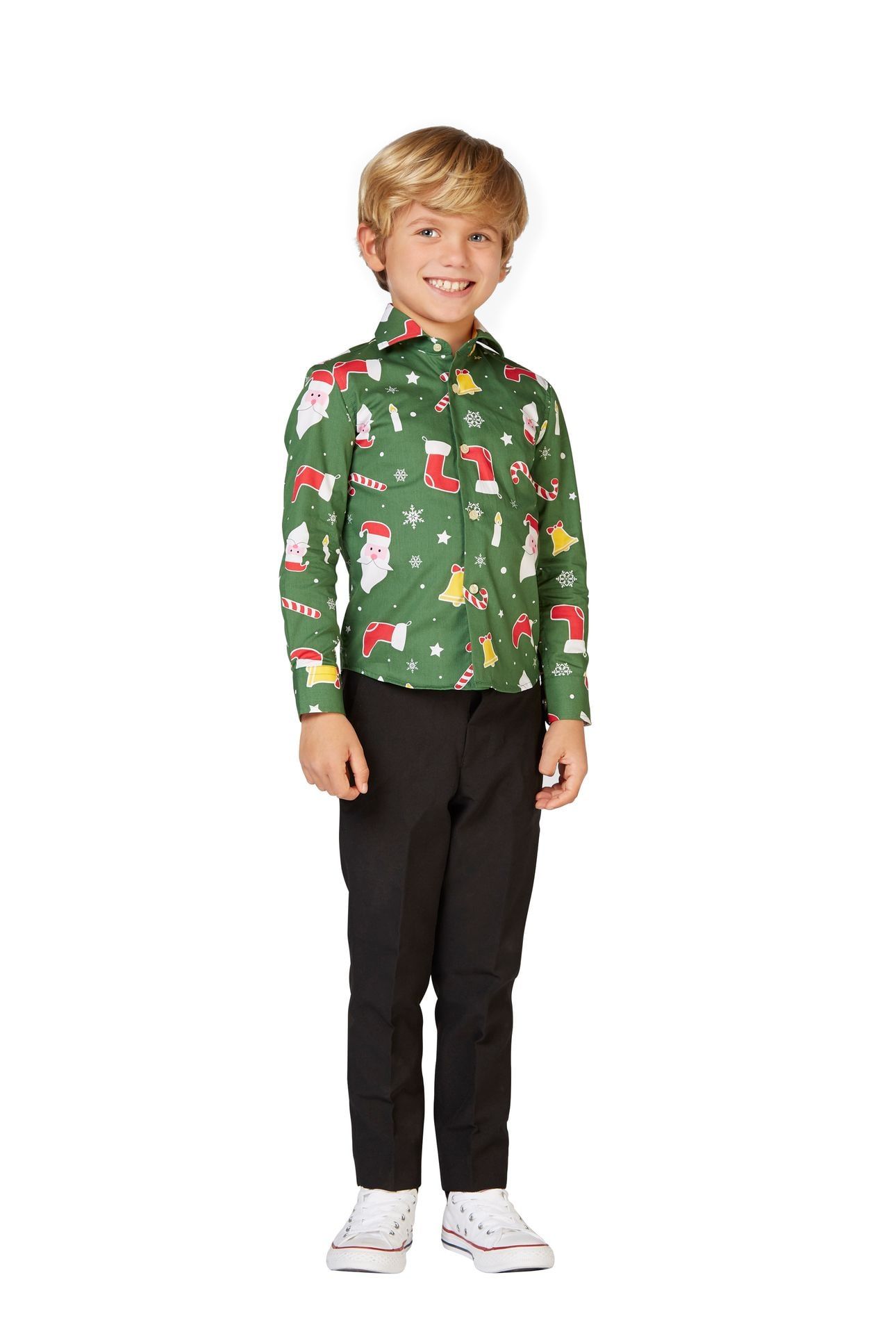 Opposuits Santaboss blouse jongens