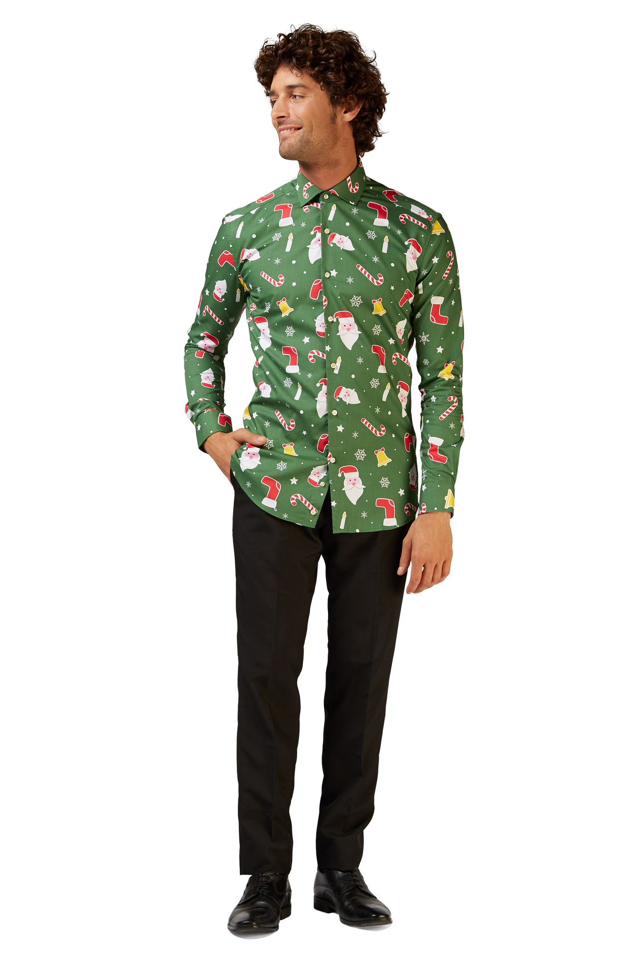 Opposuits Santaboss kerst blouse