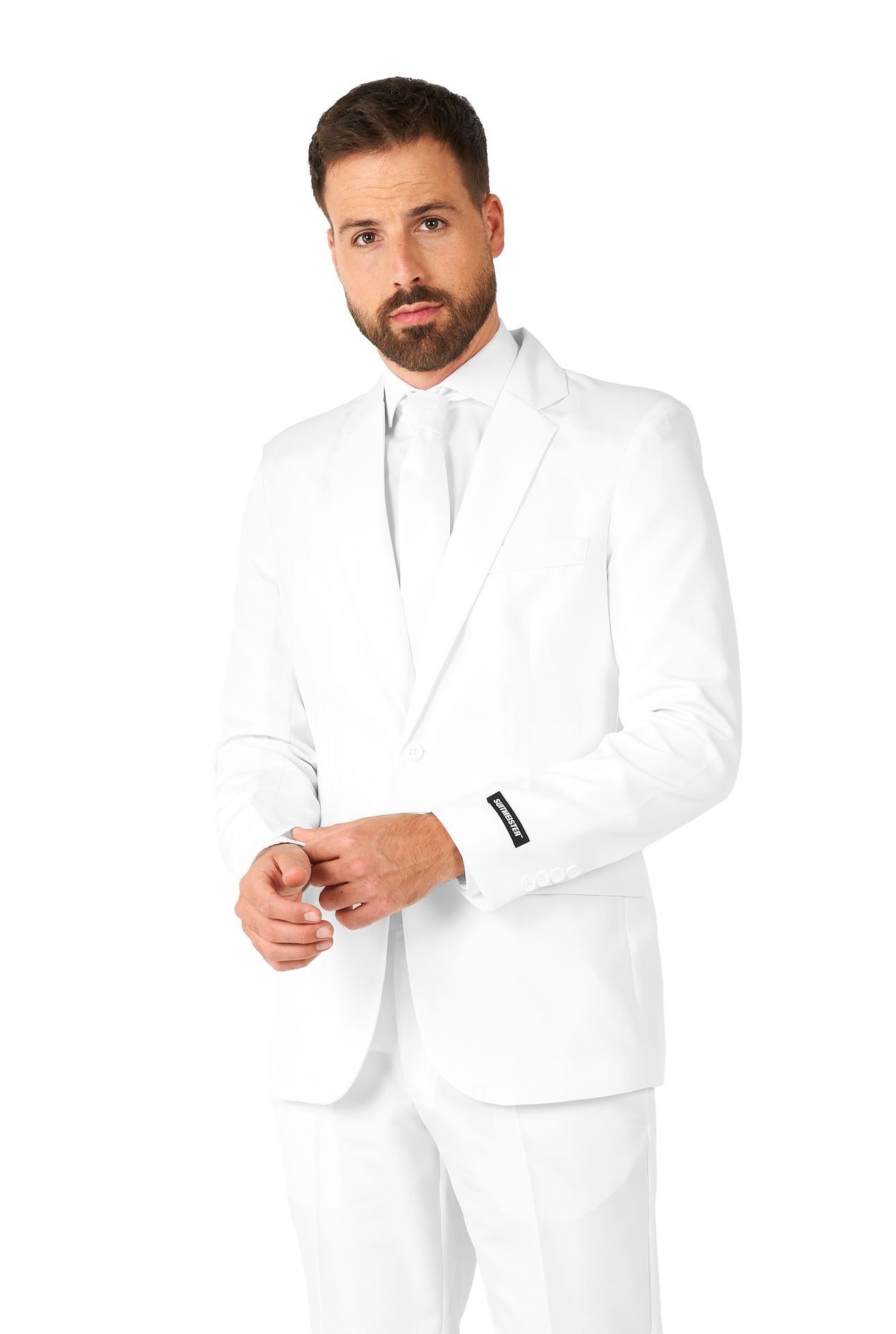 Opposuits Solid White pak