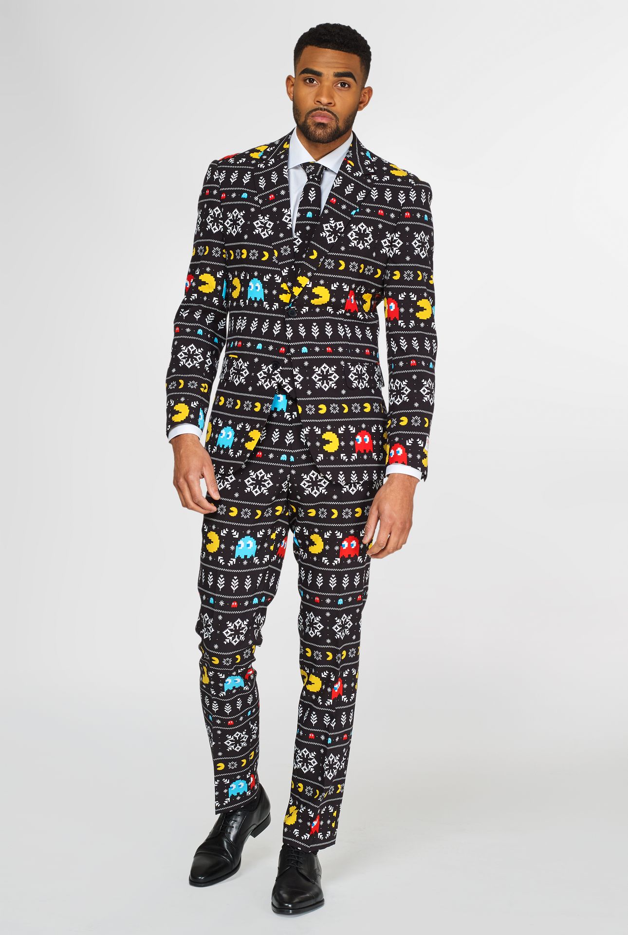 Opposuits Winter PAC-MAN kerst pak